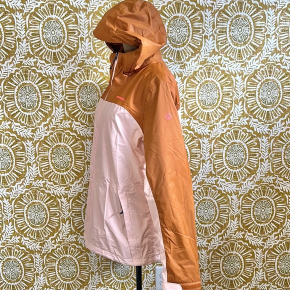 Merrell Women’s Fallon 4.0 Colorblock Hooded Insulated Rain Zip Jacket size L - Picture 9 of 14